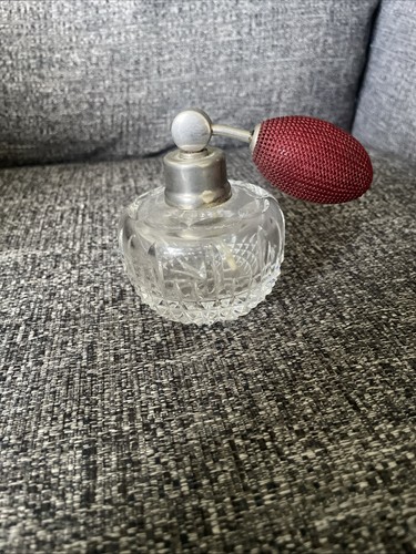 Vintage clear cut glass - cut,