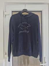 Paul and Shark Mens Navy Blue Pull Over Hoody - Size XXL