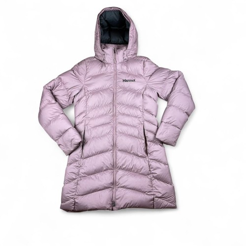 Marmot purple puffer coat