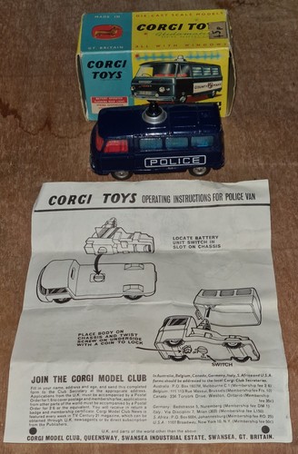 Vintage corgi toys - corgi, commer