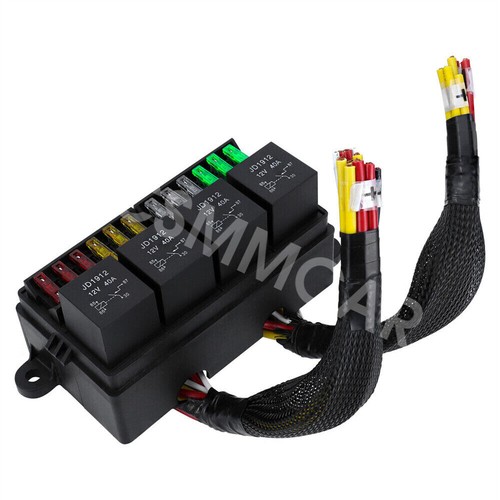 12v automotive relay box - box, 4