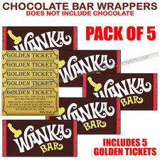 5x WANKA Funny Chocolate Bar
