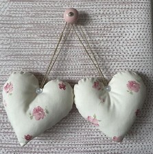 Pair Of Heart Door Hangers in