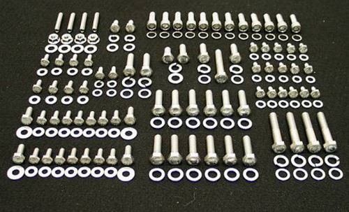 Sbc chevy engine bolts kit - engine,