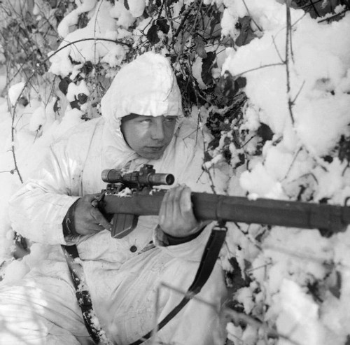 Wwii photo british sniper - wwii,
