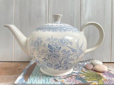 BURLEIGH POTTERY Blue Asiatic