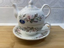 Aynsley Wild Tudor Tea Set For One Unused with labels