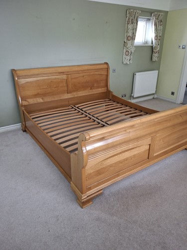 Oak super kingsize - super, bed