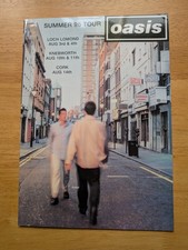 Oasis Knebworth/Loch Lomond Programme. Sold to fans at gig (1996)  (Mint/Rare)
