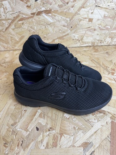 Skechers black trainers - black,