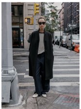 Zara Soft Basic Coat Black