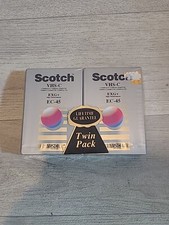 X2 Scotch VHS-C Tape