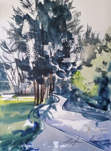 Original watercolour painting - original,