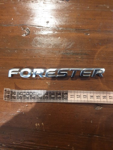 Subaru forester letters badge - subaru,