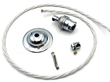 Chrome ceiling rose - ceiling, pendant