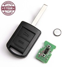 RADIO KEY FOR OPEL CORSA C COMBO MERIVA A TIGRA B 433Mhz 6239018 2 BUTTON