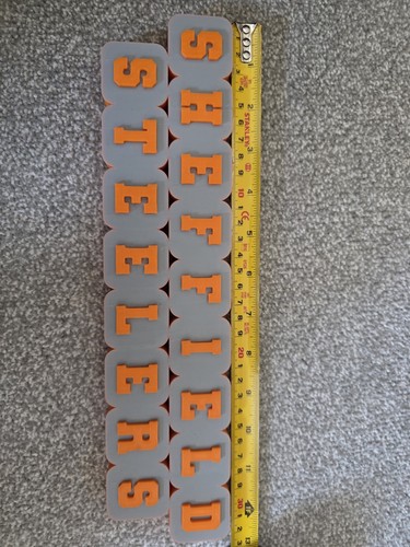 Steelers sheffield eihl plaque - sheffield,