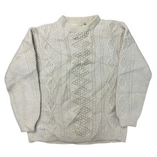 Vintage Aran Hand Knit Jumper