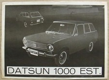 DATSUN 1000 ESTATE Car Sales