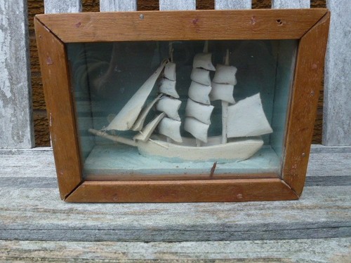 Hand made wooden galleon - made,