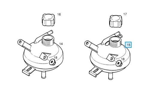 Coolant header tank - header, vauxhall