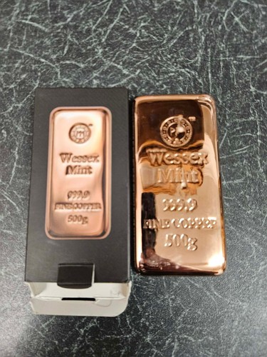 Wessex mint 500g copper - wessex, bar