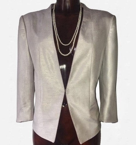 Jacques vert silver grey faux - silver,