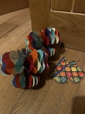 Vintage Paper Honeycomb Xmas