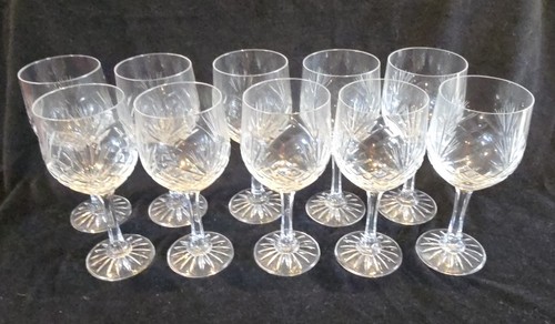 Set ten lead crystal - set,