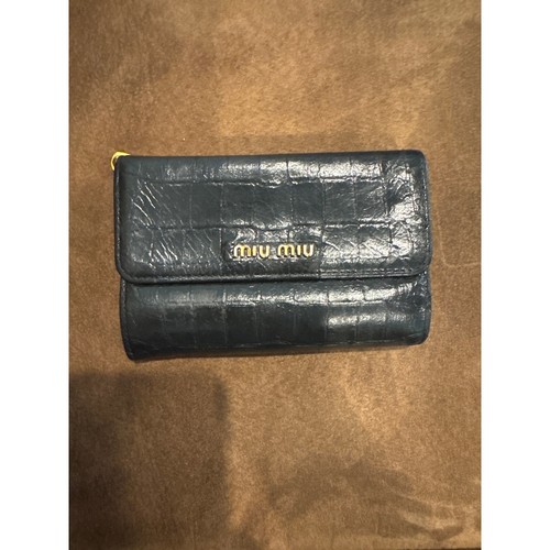 Miu croc - miu, croc-embossed
