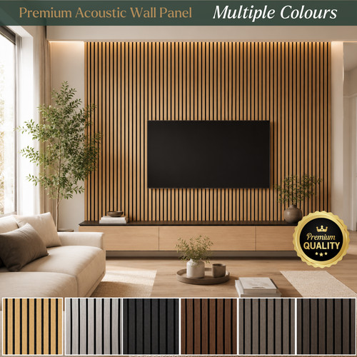 Acoustic wall panels - panels, wooden