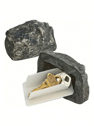 Stone key safe box - key,