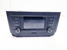 SEAT IBIZA MK5 6F MULTIMEDIA RADIO DISPLAY SCREEN HEAD UNIT NO CODE 2017