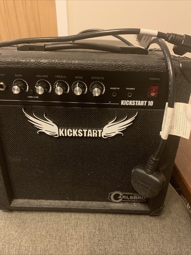 Carlsbro kickstart amp guitar
