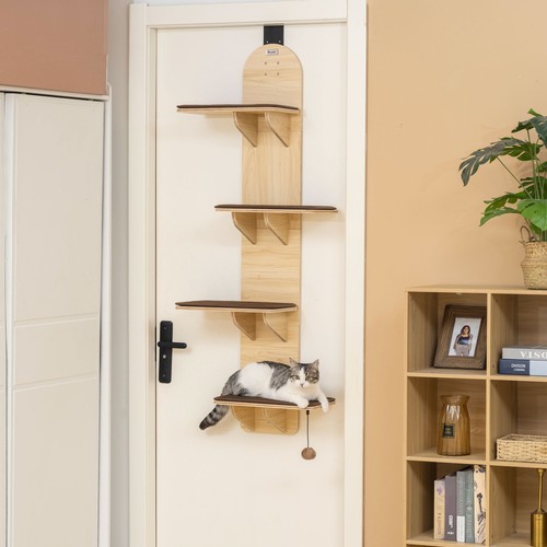 Cat tree door - tree, mounted,