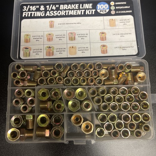 Ailbiuko 88pc assorted brake - assorted,