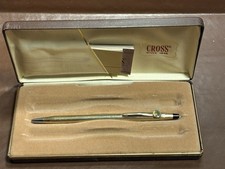 Vintage CROSS Classic Century Ball Point Pen 10K Rolled Gold - Engraved