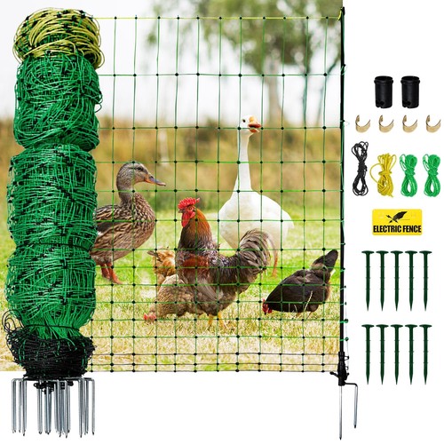Poultry netting electric fence - poultry,