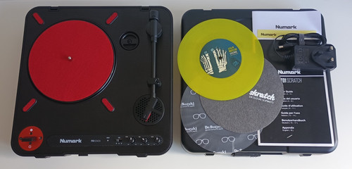 Numark scratch pt01 portable - scratch,