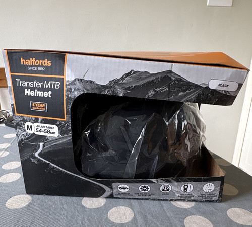 Halfords transfer mtb helmet - halfords,