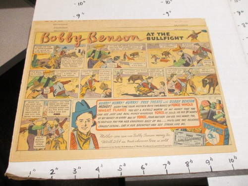 Newspaper 1937 force cereal - newspaper,