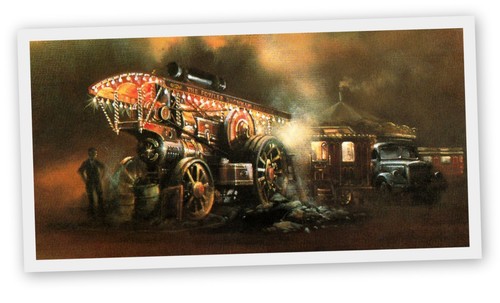 Fowler showmans steam - fowler,