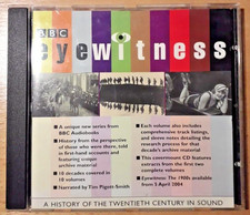 BBC  Eyewitness. A history of the Twentieth Century in Sound. 1 CD. 50 mins.