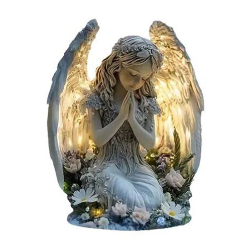 Praying angel statue serene - angel, statue,