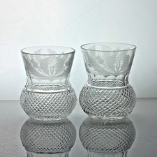 Pair edinburgh crystal - of,