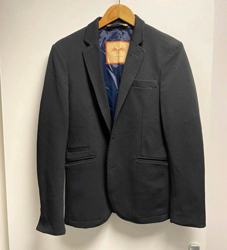 Zara man black - black, jacket
