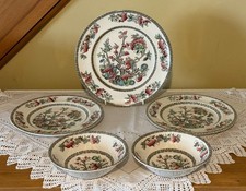 Johnson Brothers Indian Tree JOB LOT Oddments 1 Dinner 2 Salad Plates 2 Bowls