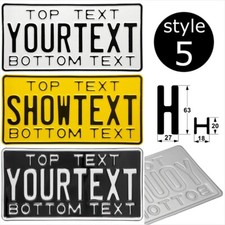 6 Style 12"x6" American USA