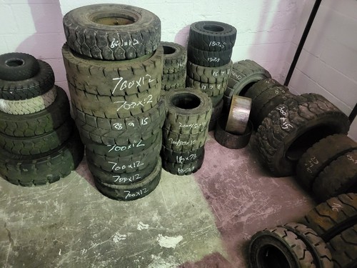 Partworn fork lift tyres - partworn, tyres*