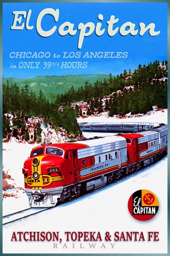 Santa railway capitan - railway, el